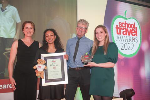 School Travel Awards 2022 - Best Venue for English Learning
